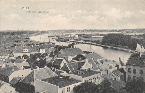 Pillau blick vom - (ostpreußen),