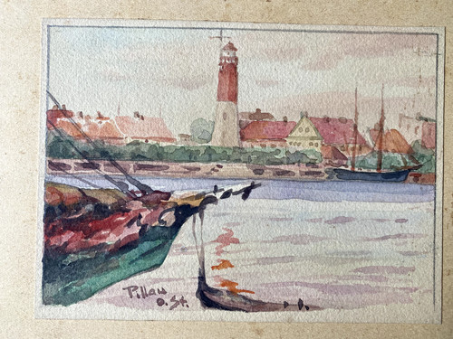 Aquarell monogramm st um - ::aquarell,