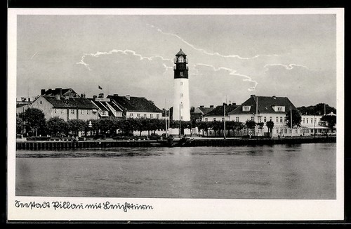 Pillau blick auf die - blick,