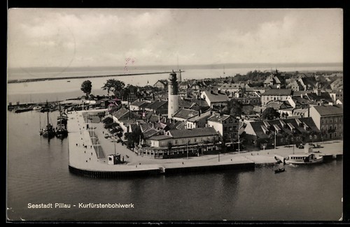 Pillau kurfürstenbohlwerk - pillau,,