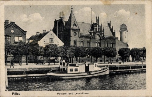 Pillau ostpreußen b - ak,
