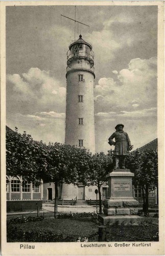 Pillau der leuchtturm - pillau,