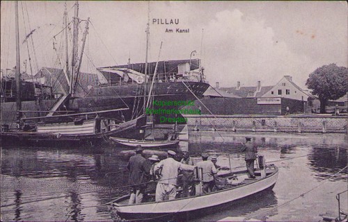 191573 pillau 1908 - 1908, kanal