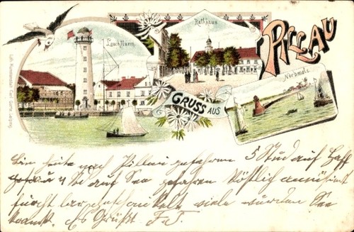 Litho baltijsk pillau - baltijsk,