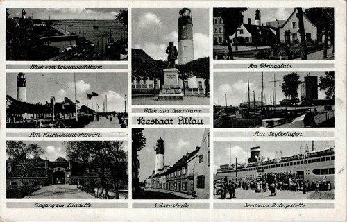 Gruss aus ostpreussen - ak,