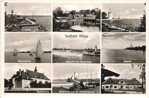 Seestadt pillau ostpreussen - pillau,
